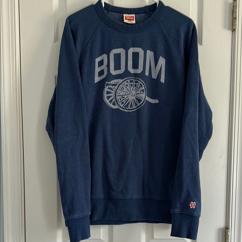 HOMAGE Navy Blue Crewneck Sweater